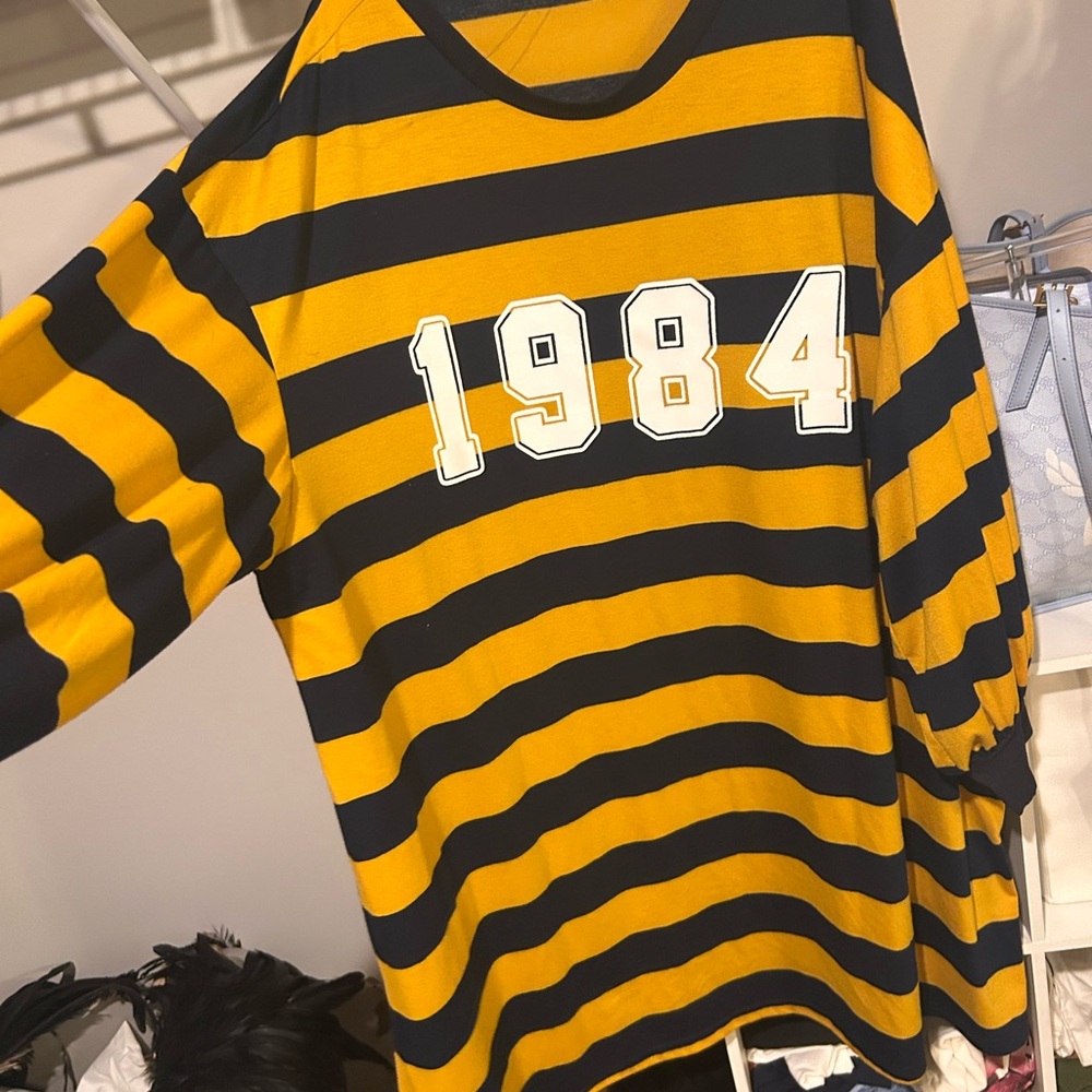 Striped Black and Yellow Sweater
